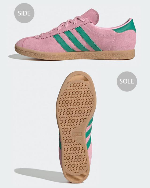 adidas Originals アディダス スニーカー STADT JR3308 シューズ シュタット スエード レザー ガムソール PINK ピンク メンズ レディース_2