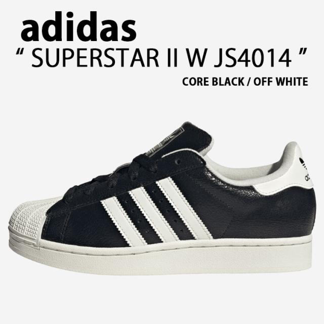 adidas originals アディダス スニーカー SUPERSTAR II W JS4014 BLACK シューズ スーパースターII スーパースター2 メンズ レディース
