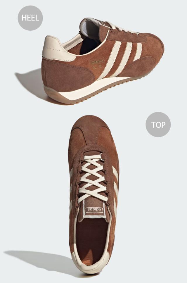 adidas originals アディダス スニーカー SL72 PT KJ1063 BROWN WHITE シューズ エスエル72 ブラウン ホワイト Tトゥ メンズ レディース_3