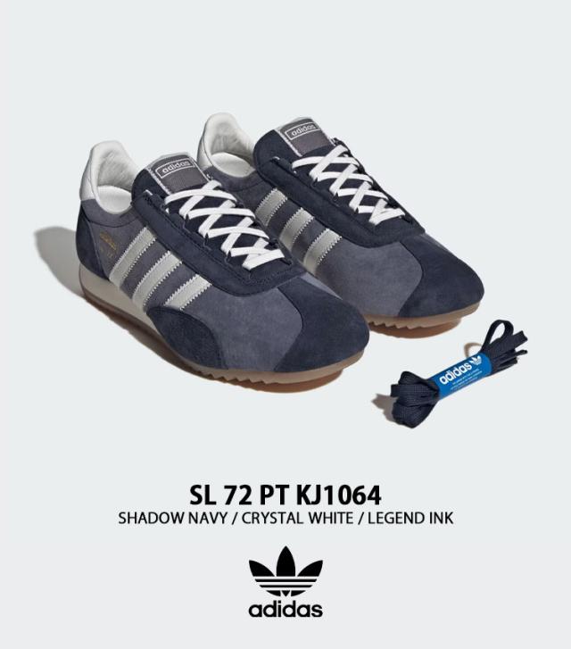 adidas originals アディダス スニーカー SL72 PT KJ1064 NAVY WHITE シューズ エスエル72 ネイビー ホワイト Tトゥ メンズ レディース_1