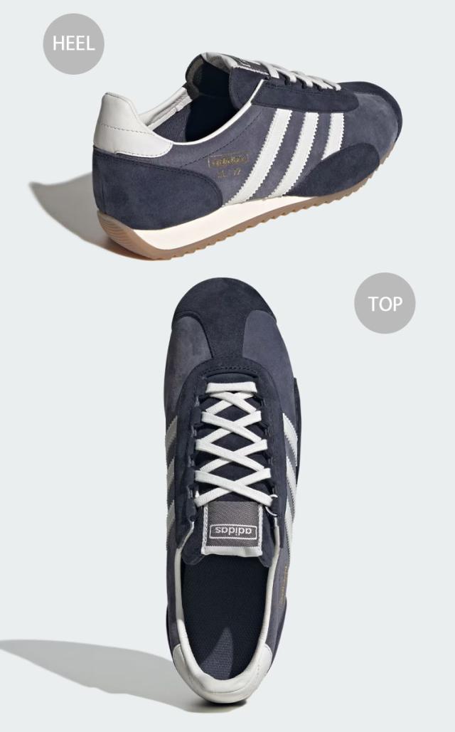 adidas originals アディダス スニーカー SL72 PT KJ1064 NAVY WHITE シューズ エスエル72 ネイビー ホワイト Tトゥ メンズ レディース_3