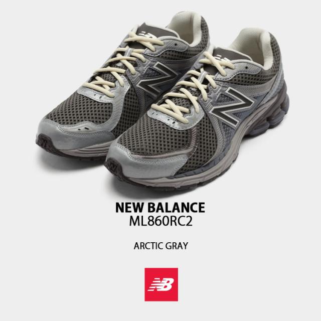 New Balance ニューバランス スニーカー ML860RC2 ARCTIC GRAY シューズ New BalanceML860 ニューバランスML860 メッシュアッパー ランニングシューズ アークティック グレー メンズ レディース