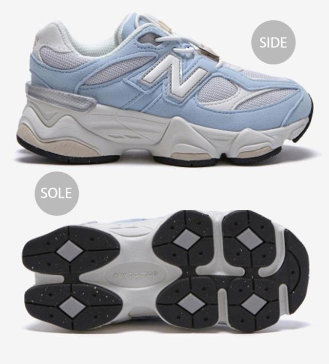 New Balance ニューバランス キッズ スニーカー P90606CL NewBalance 9060 BLUE キッズシューズ ブルー ジュニア用 子供用_2