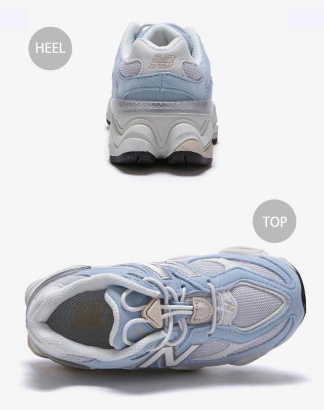 New Balance ニューバランス キッズ スニーカー P90606CL NewBalance 9060 BLUE キッズシューズ ブルー ジュニア用 子供用_3