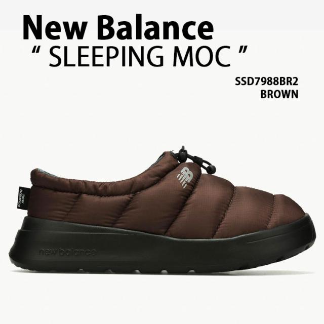 New Balance ニューバランス スリッポン SLEEPING MOC SD7988BR2 シューズ スリーピングモック NewBalance7988 BROWN メンズ レディース