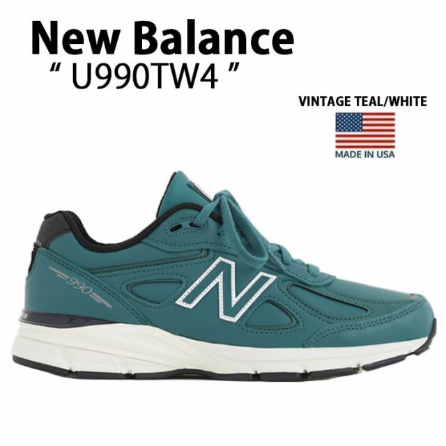 New Balance ニューバランス スニーカー U990TW4 VINTAGE WHITE シューズ NewBlance990 ビンテージ ホワイト スエード メンズ レディース
