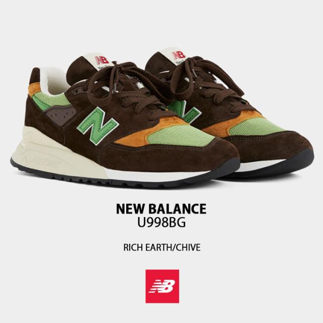 New Balance ニューバランス スニーカー U998BG RICH EARTH CHIVE シューズ NewBalance998 ニューバランス998 メンズ レディース_1