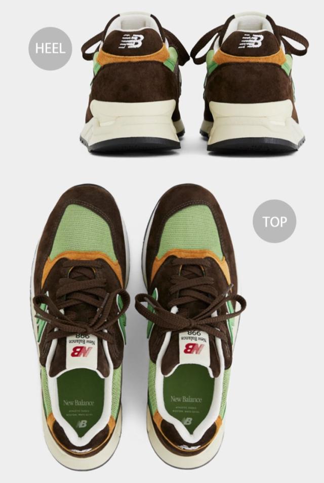 New Balance ニューバランス スニーカー U998BG RICH EARTH CHIVE シューズ NewBalance998 ニューバランス998 メンズ レディース_3