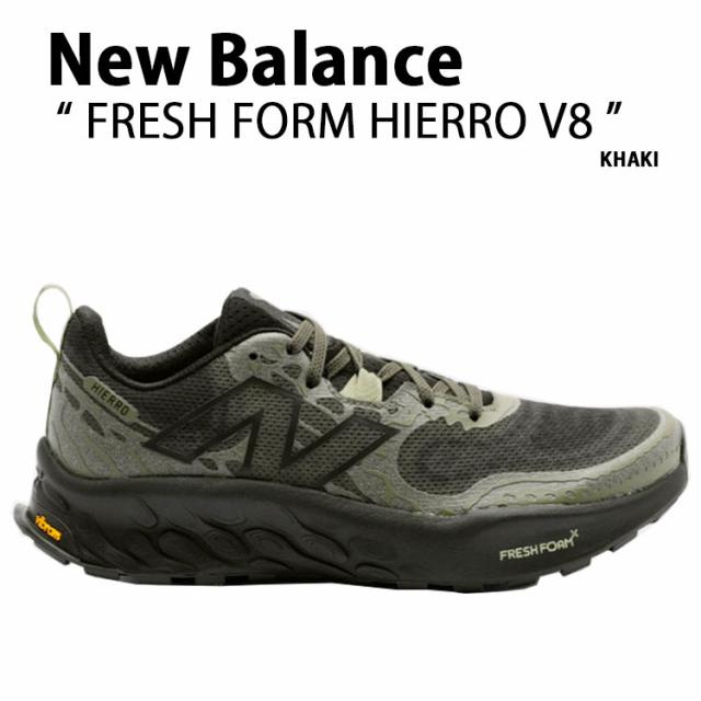 New Balance ニューバランス スニーカー FRESH FOAM HIERRO V8 UHIERAC シューズ KHAKI フレッシュフォーム ヒエロ アウトドアシューズ トレイルラン ランニング カーキ メンズ レディース
