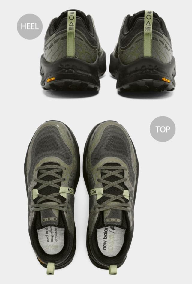 New Balance ニューバランス スニーカー FRESH FOAM HIERRO V8 UHIERAC シューズ KHAKI フレッシュフォーム ヒエロ アウトドアシューズ トレイルラン ランニング カーキ メンズ レディース_3