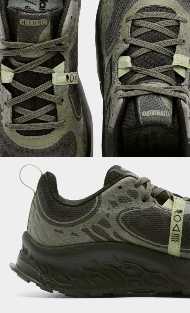 New Balance ニューバランス スニーカー FRESH FOAM HIERRO V8 UHIERAC シューズ KHAKI フレッシュフォーム ヒエロ アウトドアシューズ トレイルラン ランニング カーキ メンズ レディース_4