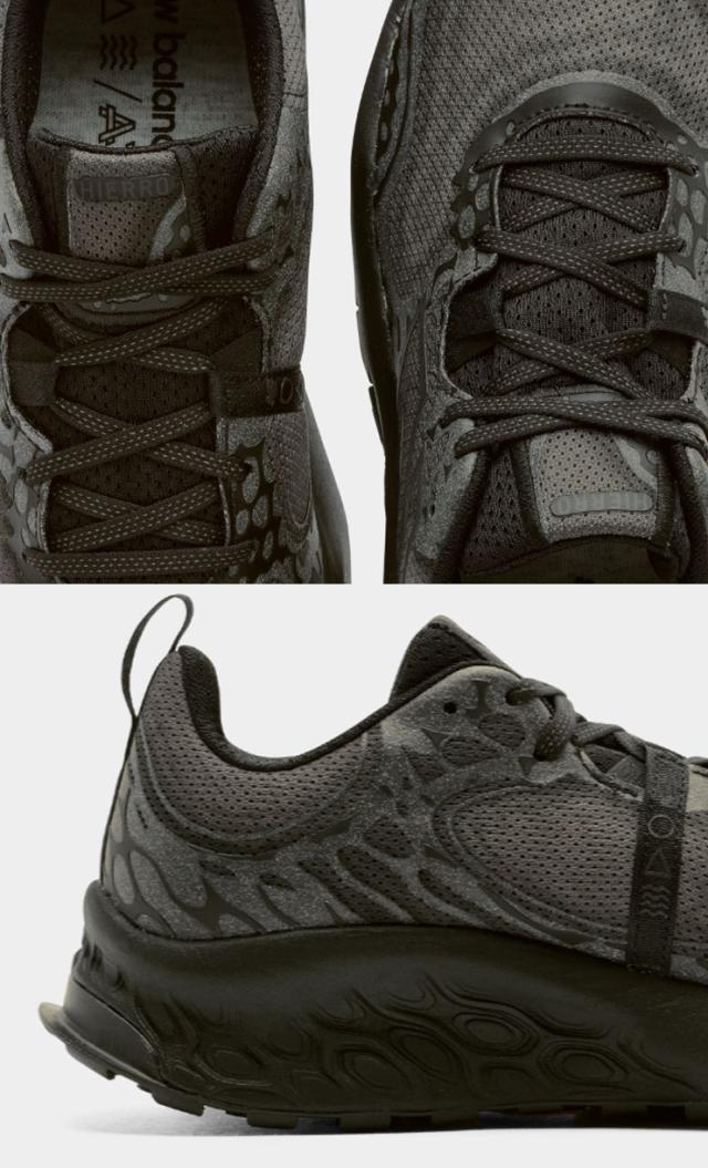 New Balance ニューバランス スニーカー FRESH FOAM HIERRO V8 UHIERAE シューズ BLACK フレッシュフォーム ヒエロ アウトドアシューズ トレイルラン ランニング ブラック メンズ レディース_4