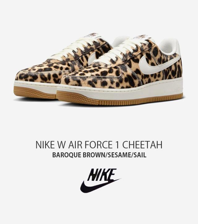 NIKE ナイキ スニーカー W AIR FORCE 1 CHEETAH ウィメンズ エアフォースワン チーター IB7695-200 ローカット メンズ レディース_1