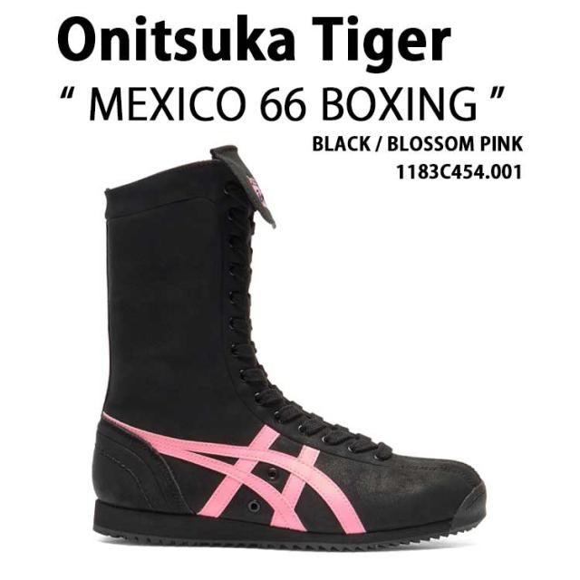 Onitsuka Tiger オニツカタイガー レディース ブーツ MEXICO 66 BOXING 1183C454.001 シューズ メキシコ66 ボクシング ブラック 女性用