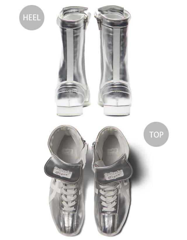 Onitsuka Tiger オニツカタイガー レディース ブーツ MEXICO 66 BOXING 1183C454.020 シューズ メキシコ66 ボクシング シルバー 女性用_3