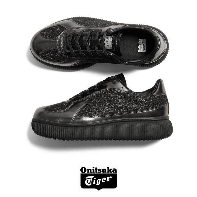 Onitsuka Tiger オニツカタイガー レディース スニーカー DELECITY 1183C479.001 BLACK シューズ デレシティ ブラック 厚底スニーカー_4