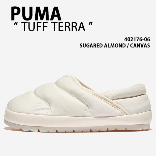 PUMA プーマ ミュール スニーカー PUMA TUFF TERRA 402176-06 IVORY シューズ タフテラ アイボリー スリッパー メンズ レディース