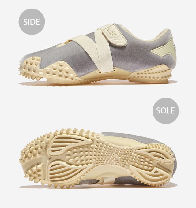 PUMA プーマ レディース スニーカー MOSTRO VELVET DREAM WNS 402578-02 GRAY CANVAS シューズ モストロ ベルベットドリーム グレー_2