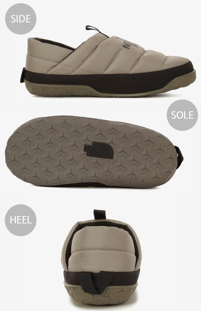 THE NORTH FACE ノースフェイス ダウンスリッポン ダウンミュール M NUPTSE MULE ヌプシミュール BLACK BEIGE ヌプシ ノースミュール ブラック ベージュ NS85R64C/D 保温素材 防寒ミュール メンズ 男性用