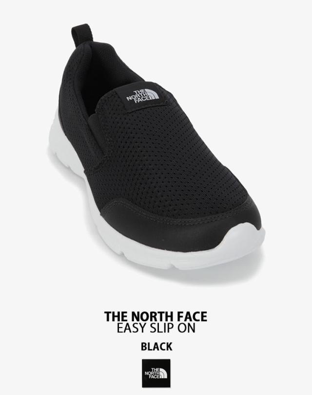 THE NORTH FACE ノースフェイス スリッポン EASY SLIP ON メッシュシューズ BLACK REAL-BLACK