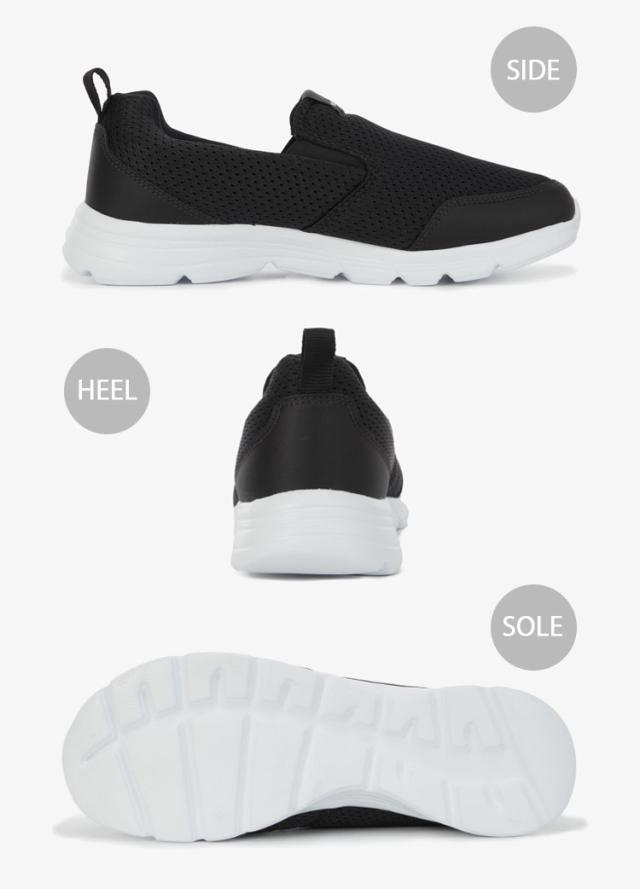 THE NORTH FACE ノースフェイス スリッポン EASY SLIP ON メッシュシューズ BLACK REAL-BLACK