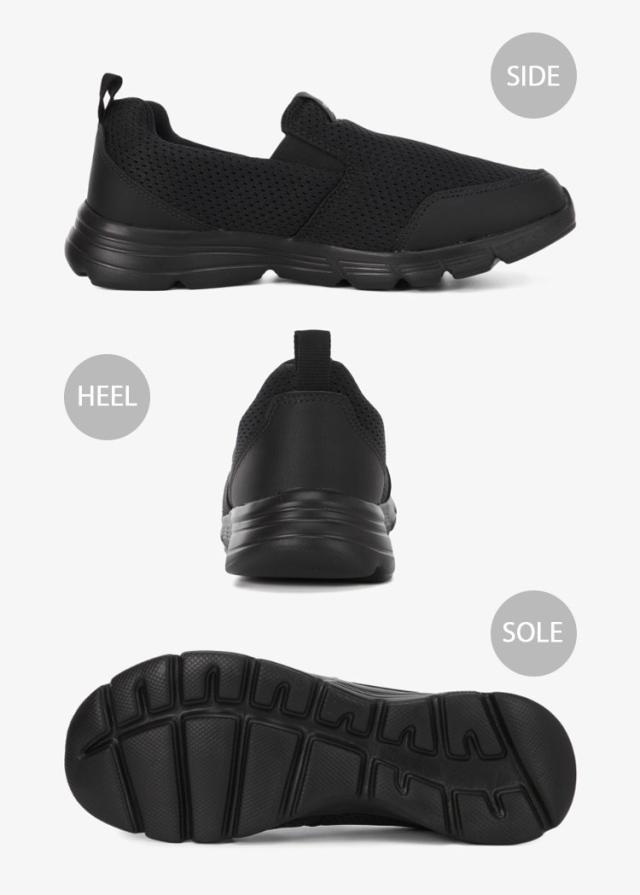 THE NORTH FACE ノースフェイス スリッポン EASY SLIP ON メッシュシューズ BLACK REAL-BLACK