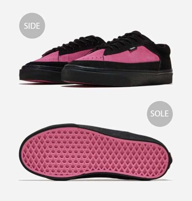 VANS バンズ スニーカー RATT V102CF NN ラット コンビネーションカラー シューズ V102CFNN BLACK PINK シーズナルカラー スエード Y2K_2