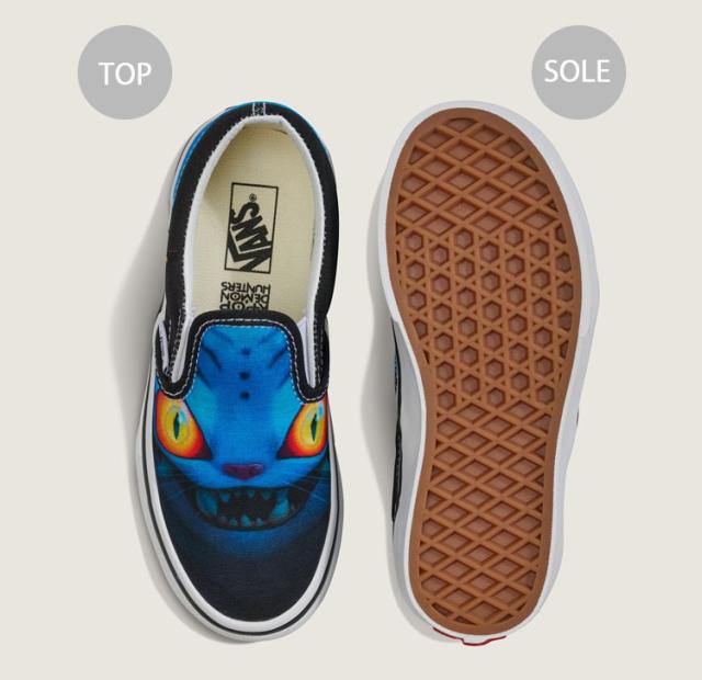 VANS バンズ キッズ スニーカー KPOP DEMON HUNTERS KIDS CLASSIC SLIP-ON VN000EECBMA シューズ Kポップ デーモンハンターズ スリッポン_3