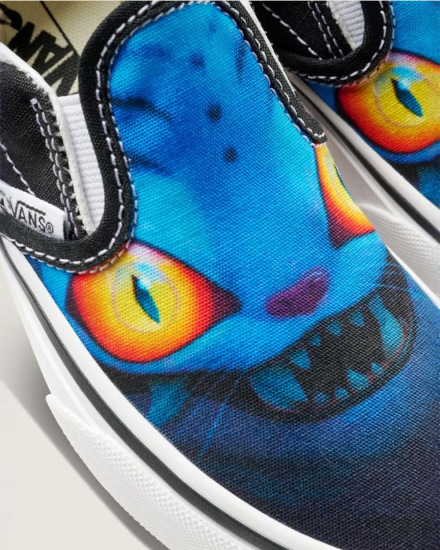 VANS バンズ キッズ スニーカー KPOP DEMON HUNTERS KIDS CLASSIC SLIP-ON VN000EECBMA シューズ Kポップ デーモンハンターズ スリッポン_4