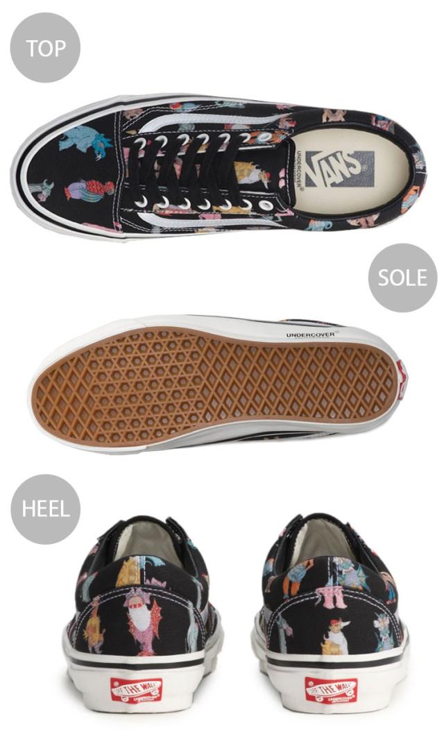 VANS バンズ メンズ スニーカー UNDERCOVER OTW OLD SKOOL VN000VANBLA シューズ アンダーカーバー オールドスクール BLACK ブラック_2