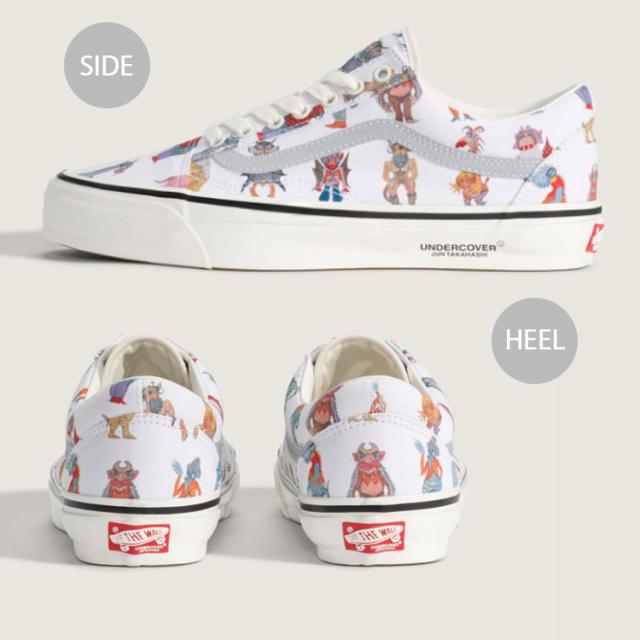 VANS バンズ スニーカー OTW X UNDERCOVER OLD SKOOL MONSTER OFF WHITE VN000VANOFW OTW X UNDERCOVER オールドスクール モンスター オフ ホワイト 男性用_2