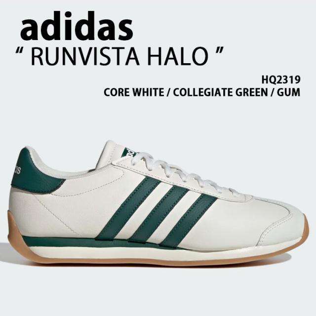 adidas originals アディダス スニーカー RUNVISTA HALO HQ2319 シューズ ランビスタハロー ホワイト グリーン ガム メンズ レディース