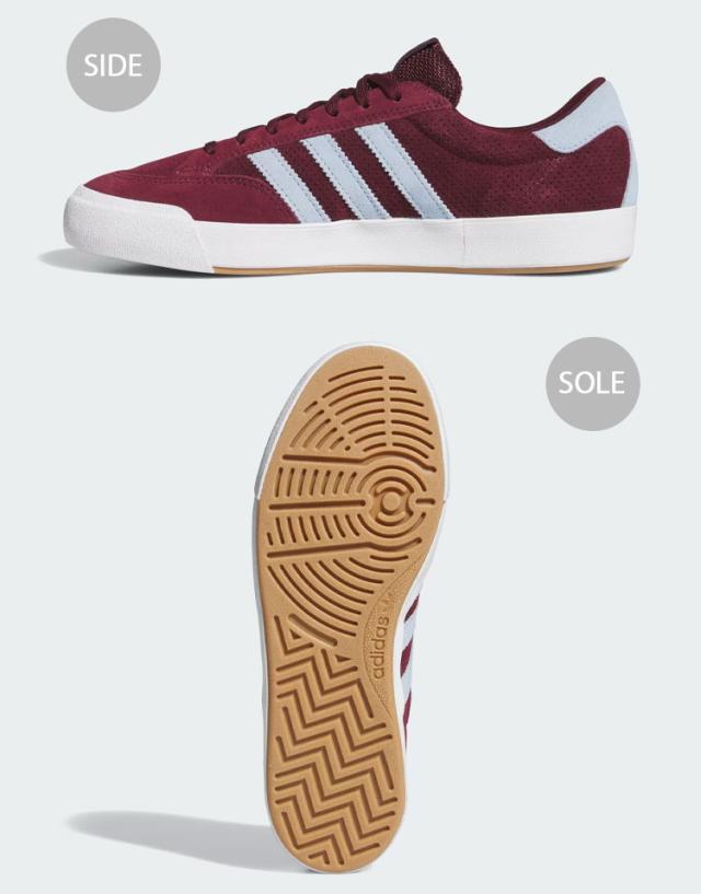 adidas Originals アディダス オリジナルス スニーカー NORA HQ4698 シューズ ノラ スケボー MAROON マルーン メンズ レディース_2