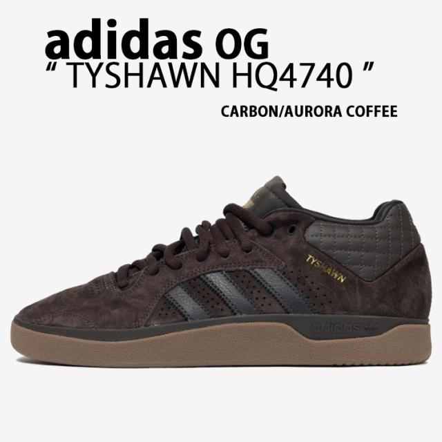 adidas originals アディダス スニーカー TYSHAWN HQ4740 CARBON AURORA COFFEE シューズ タイショーン スケートボード アディタフ