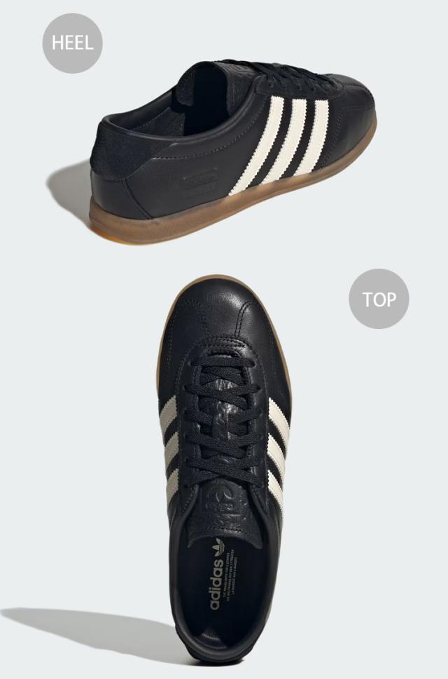 adidas originals アディダス レディース スニーカー GAZELLE LO PRO W IH1929 シューズ ガゼルロープロ レザーアッパー BLACK WHITE_3