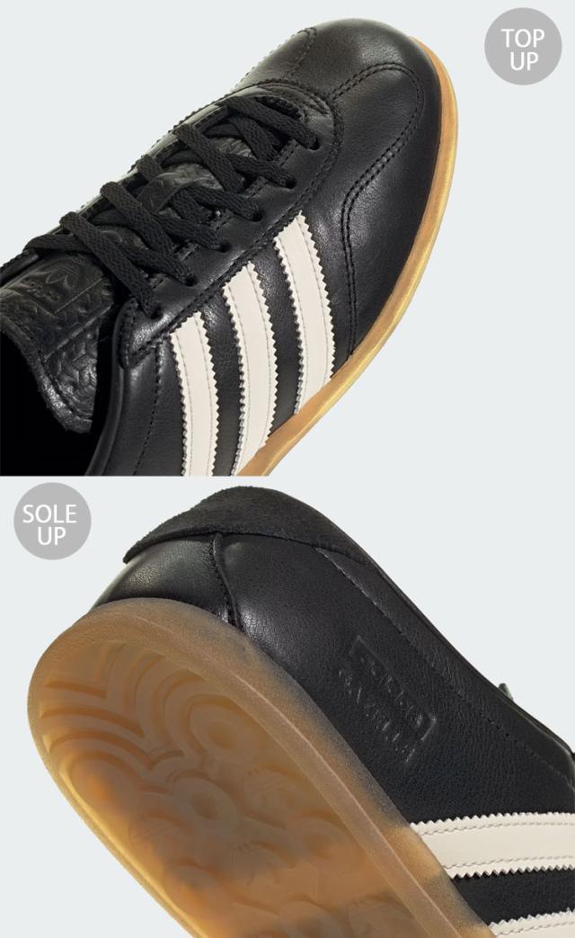 adidas originals アディダス レディース スニーカー GAZELLE LO PRO W IH1929 シューズ ガゼルロープロ レザーアッパー BLACK WHITE_4