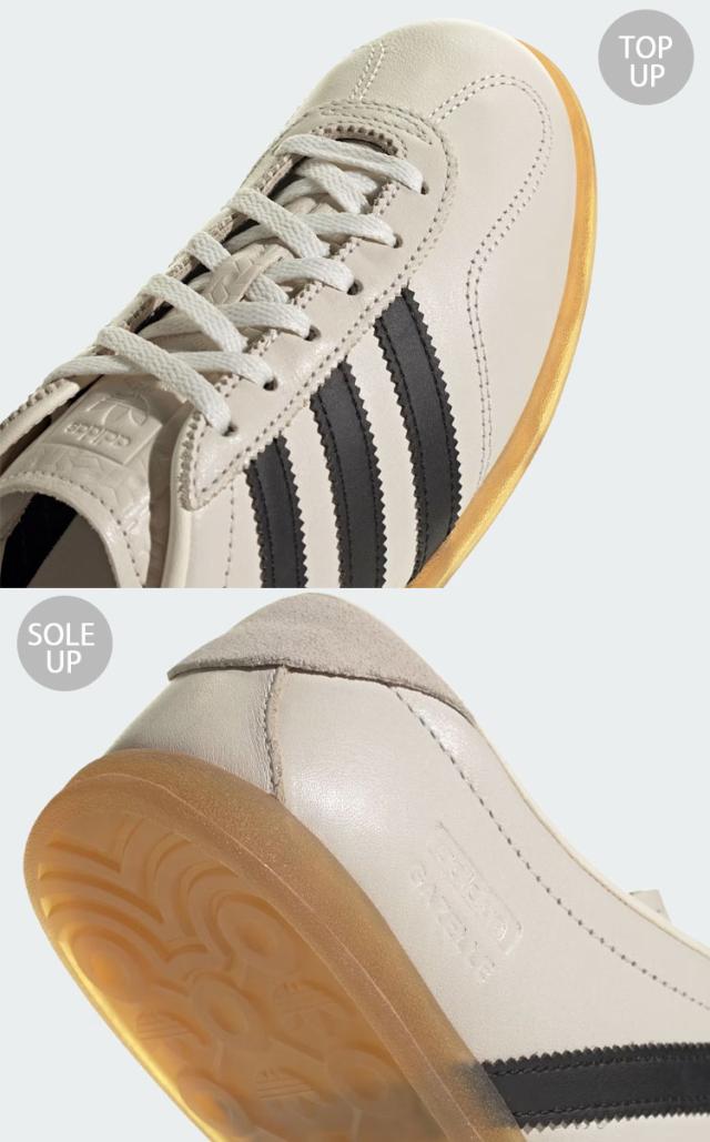 adidas originals アディダス レディース スニーカー GAZELLE LO PRO W IH1930 シューズ ガゼルロープロ レザーアッパー WHITE BLACK_4