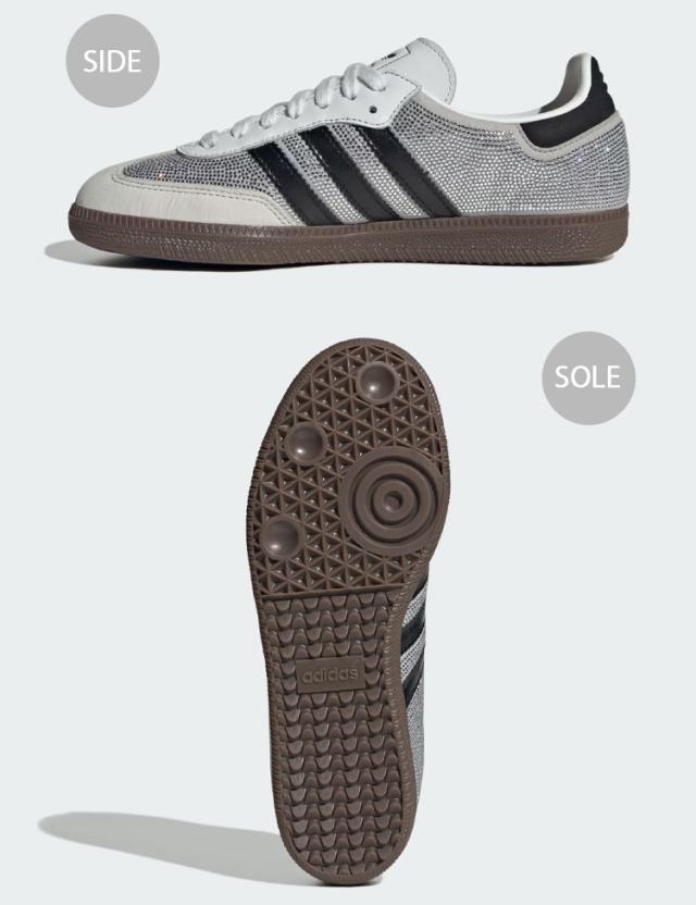 adidas originals アディダス レディース スニーカー SAMBA OG W IH9055 シューズ サンバOG WHITE SILVER ホワイト シルバー 女性用_2