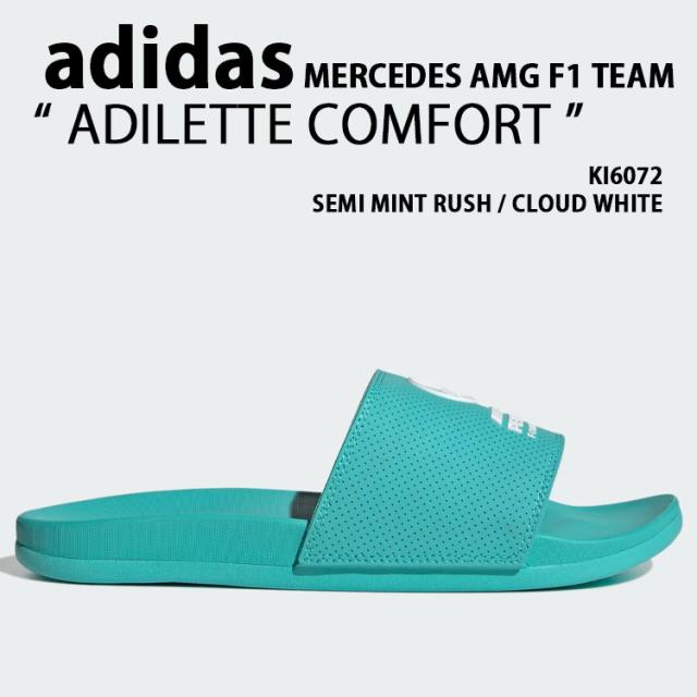 adidas アディダス サンダル MERCEDES AMG F1 TEAM ADILETTE COMFORT KI6072 シューズ メスセデス F1チーム アディレッタコンフォート