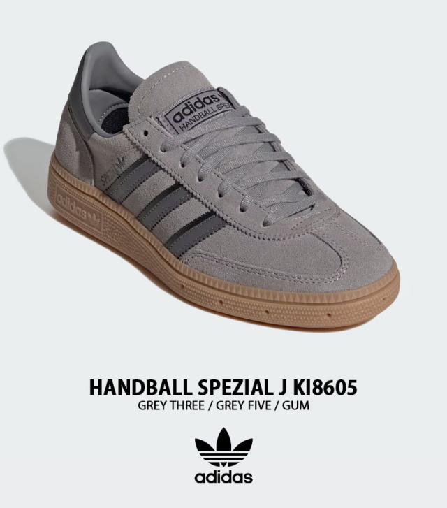 adidas Originals アディダス キッズ スニーカー HANDBALL SPEZIAL J KI8605 シューズ ハンドボールスペツィアルJ GREY グレー 子供用_1