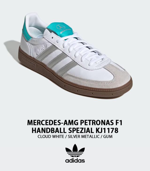 adidas アディダス スニーカー MERCEDES AMG F1 TEAM HANDBALL SPEZIAL KJ1178 シューズ メスセデス F1チーム ハンドボールスペツィアル_1