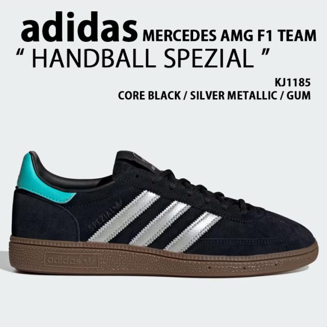 adidas アディダス スニーカー MERCEDES AMG F1 TEAM HANDBALL SPEZIAL KJ1185 シューズ メスセデス F1チーム ハンドボールスペツィアル