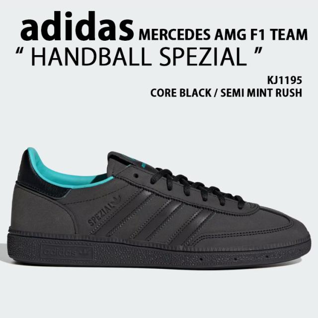 adidas アディダス スニーカー MERCEDES AMG F1 TEAM HANDBALL SPEZIAL KJ1195 シューズ メスセデス F1チーム ハンドボールスペツィアル