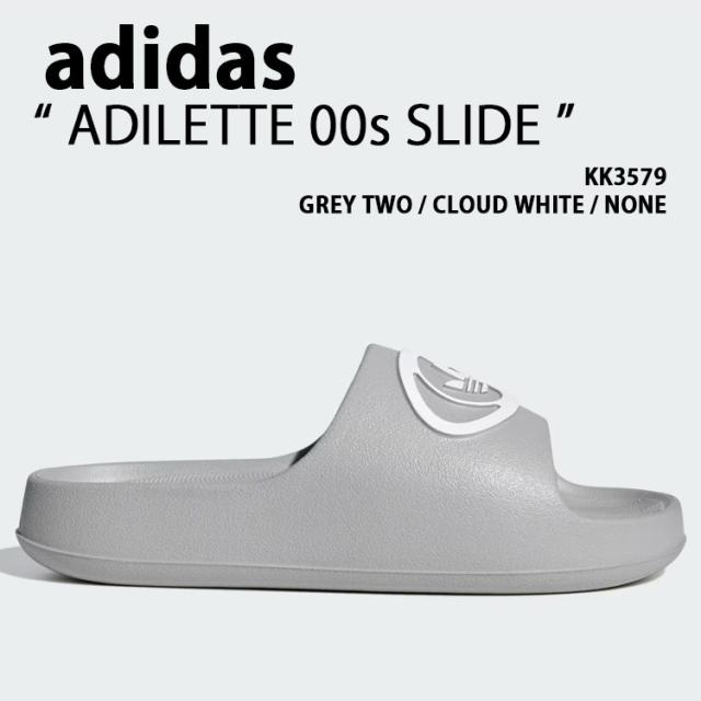 adidas originals アディダス サンダル ADILETTE 00s SLIDE KK3579 シューズ アディレッタ00s横すべり 押し並べて型 GREY メンズ レディース