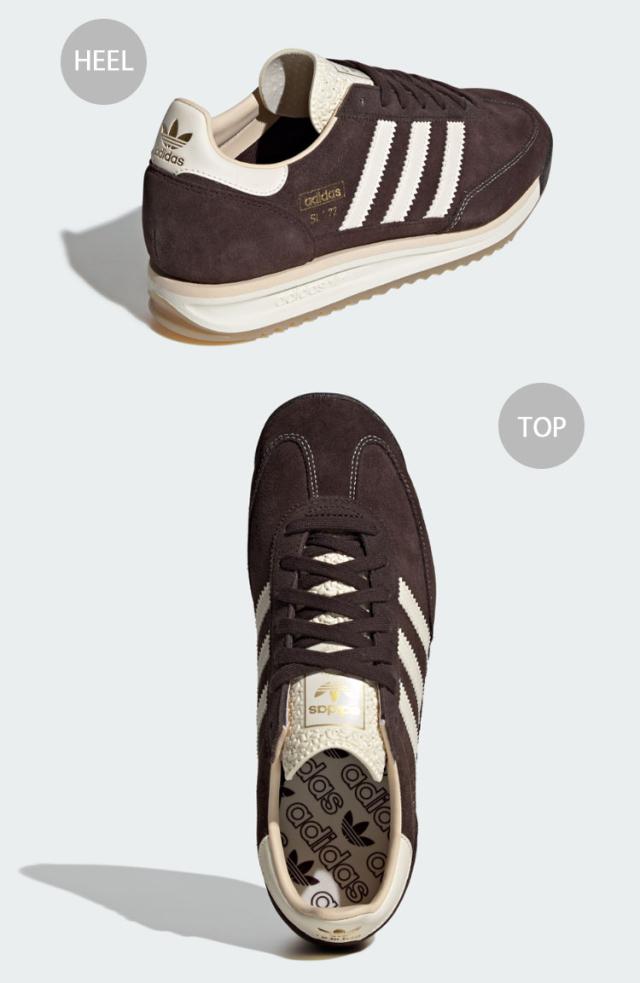adidas originals アディダス スニーカー SL 72 RS KK3642 シューズ エスエル72RS スエード BROWN ブラウン メンズ レディース_3