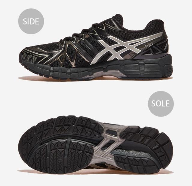 asics アシックス スニーカー GEL-KAYANO 20 BLACK GREY 1203A388-003 シューズ ゲルカヤノ20 ランシュー メッシュ メンズ レディース_2