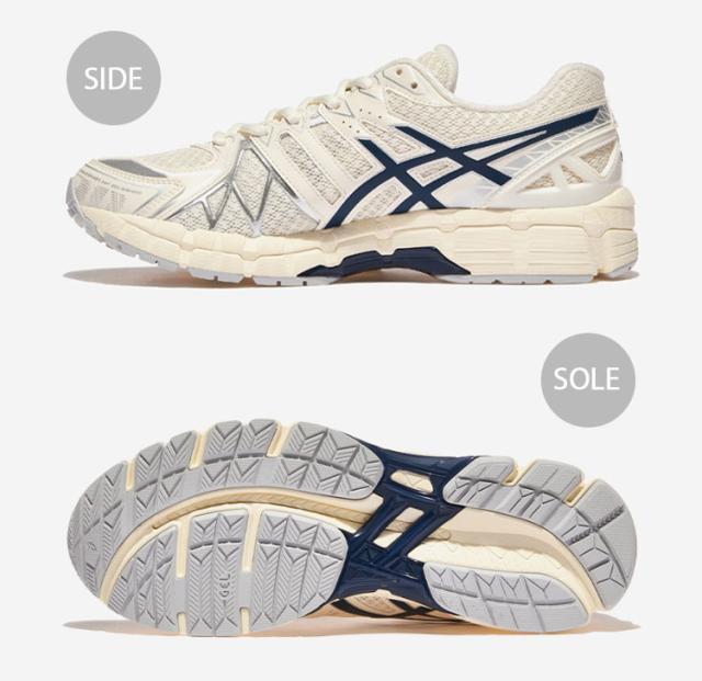 asics アシックス スニーカー GEL-KAYANO 20 CREAM BLUE 1203A388-104 シューズ ゲルカヤノ20 ランシュー メッシュ メンズ レディース_2