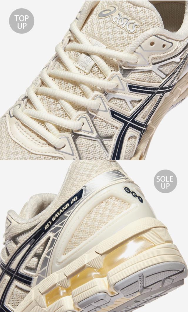 asics アシックス スニーカー GEL-KAYANO 20 CREAM BLUE 1203A388-104 シューズ ゲルカヤノ20 ランシュー メッシュ メンズ レディース_4