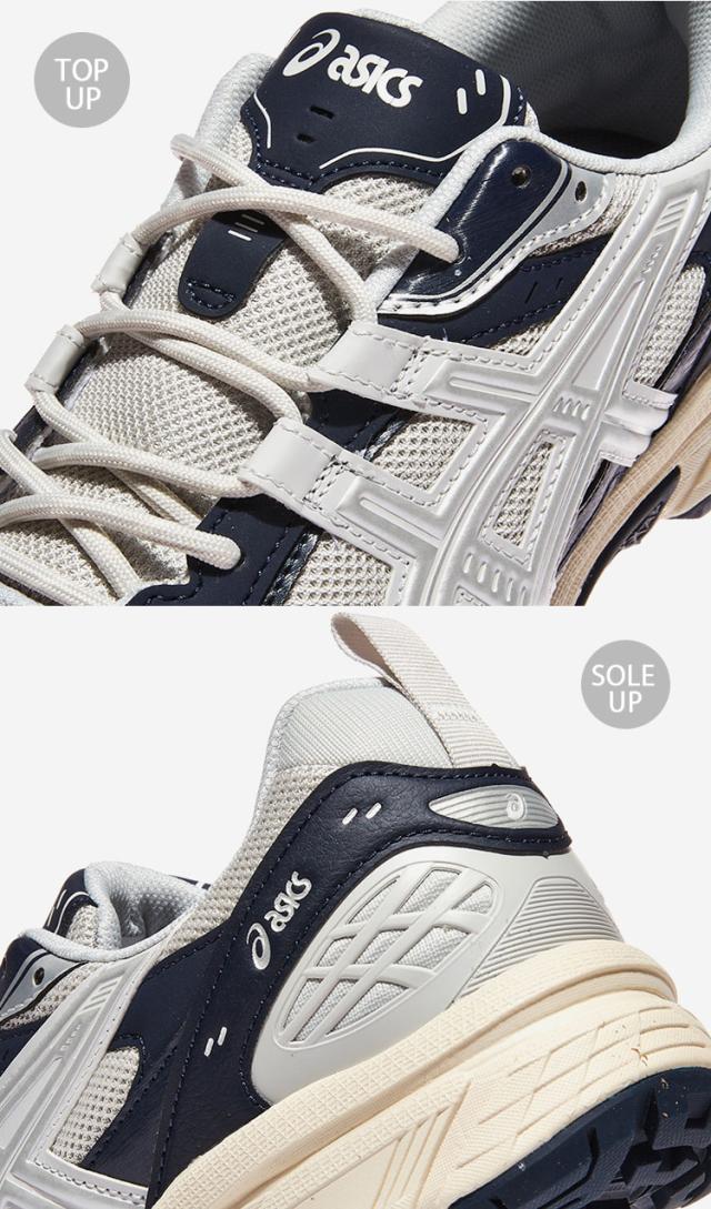 asics アシックス スニーカー GEL-NUNOBIKI 1203A536-025 シューズ ゲルヌノビキ ランシュー メッシュ GREY MIDNIGHT メンズ レディース_4