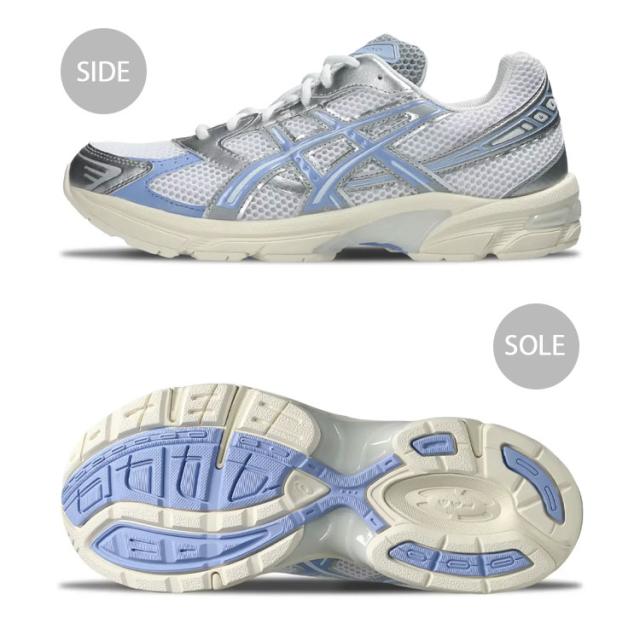 asics アシックス レディース スニーカー GEL-1130 WHITE LIGHT BLUE 1203A609-107 シューズ ゲル1130 ランニングシューズ メッシュ_2